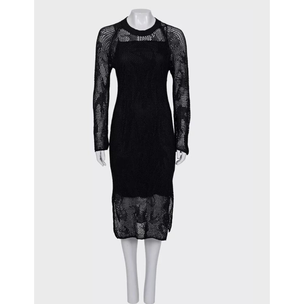 Alexander McQueen McQ Knitted Linen Dress - Size S